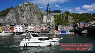 Dinant  A Belgian town on the River Meuse [upl. by Depoliti]