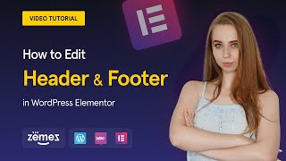 How to Edit Header and Footer in WordPress Elementor [upl. by Mungovan]