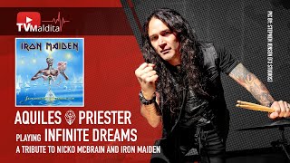 TVMaldita Presents Aquiles Priester playing Infinite Dreams  Iron Maiden To Mr Nicko McBrain [upl. by Tuchman]