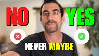 Sales Mastery Get a YES or a NO But Never a Maybe [upl. by Borden]