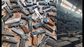 Surplus Handguns from Israel [upl. by Ahsilrac]