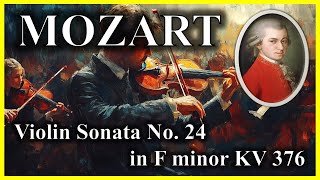 MOZART Violin Sonata No 24 in F major KV 376  Mono sound  Vinyl Record [upl. by Oizirbaf]