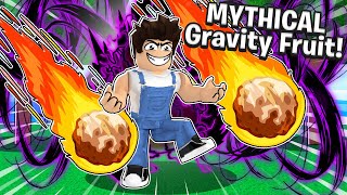 I UNLOCKED THE MYTHICAL GRAVITY FRUIT AND ITS INSANELY OP ☄️ Roblox Blox Fruits [upl. by Kuo]