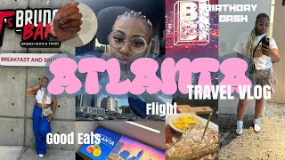 TRAVEL VLOG ATLANTA FIRST TIME IN ATLANTA BIRTHDAY BASH 2024 GOOD EATS CITY VIEWS AND MORE [upl. by Buatti]