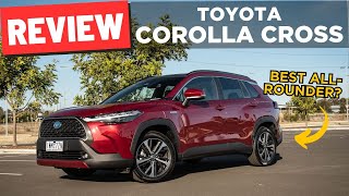 2023 Toyota Corolla Cross Hybrid review Best allround small SUV [upl. by Merat350]