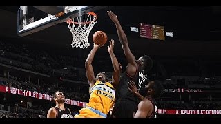 Faried Grabs 4 Rebounds in 10 Seconds vs Rockets 120216 [upl. by Reniar]