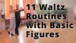 11 Waltz Routines you should try  Basic Figures [upl. by Jard]