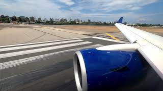 Delta A220 Rocket takeoff from John Wayne Orange County airport [upl. by Oeram]