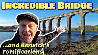 DISCOVER beautiful BerwickUponTweed  BREATHTAKING viaduct and fortified town walls [upl. by Jadd]