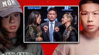 Angela Lee amp Xiong Jing Nan React To Their HEATED Rivalry 🔥 [upl. by Nawoj342]