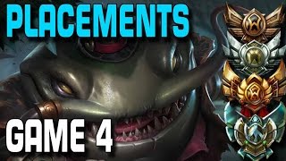 Dynamic Kench  Placement Game 4 edit Gameplay GER [upl. by Korb]