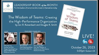 Leadership Book of the Month on quotThe Wisdom of Teamsquot by Jon Katzenbach and Douglas Smith [upl. by Pyszka]