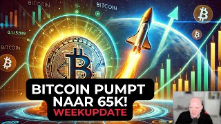 🗓️ Weekupdate 42 Bitcoin PUMPT naar 65k  Wanneer 70k [upl. by Daas]