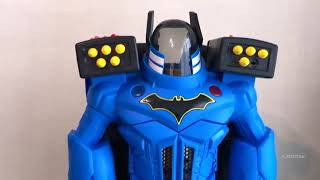 Imaginext Batman BatBot Xtreme Mega Bat Robot FGF37 Review Showcase [upl. by Yspyg249]