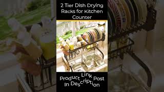 Experts Favorite Over The Sink Dish Drying Rack Revealed [upl. by Randolph684]