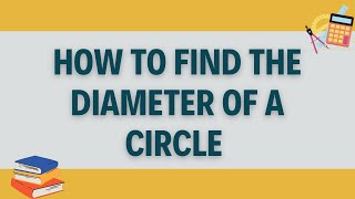 Find the diameter of a circle whose radius is 6 cm diameter circle [upl. by Biddy]