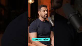 john abraham telling trouth about india johnabraham ranveerallahbadia bodybuilding rahulgandhi [upl. by Demott]