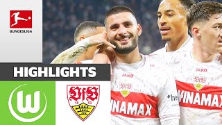 Wolfsburg vs Stuttgart 22 Highlights  Bundesliga 2024  VfL Wolfsburg VfB Stuttgart  VfL  VfB [upl. by Drahnreb]