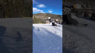 Snowboard Carving Keystone River Run [upl. by April]