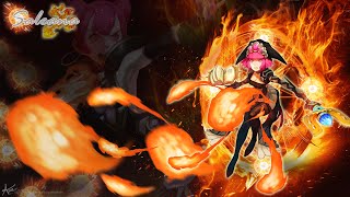 OP Rolling Lava  PostPatch Saleana Skill Rotation  STG 26  God Game Dragon Nest [upl. by Gaw527]