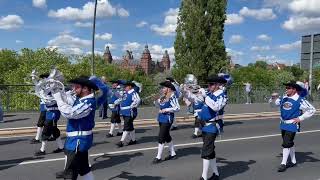 Spielmannszug Obernau  Volksfest Aschaffenburg 2024 [upl. by Neelrahs818]