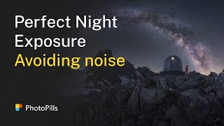 How to Correctly Expose the Foreground at Night Avoiding Noise [upl. by Elleinet989]