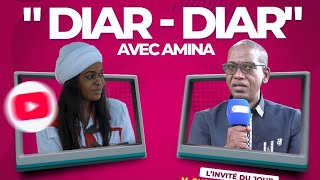 DIAR  DIAR avec Ousmane Landry Diallo  maire de la commune dOussouye [upl. by Aramoj]