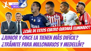 ¿Quedará Eliminado Millonarios Junior Medellín u Once Caldas ¿PT Invisible Para LaLigaDeLaLiga [upl. by Kuhlman]