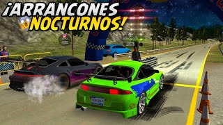 FUIMOS A LOS ARRANCONES NOCTURNOS EN CAR PARKING MULTIPLAYER  Edwin MTR 🚦 [upl. by Ilrak]