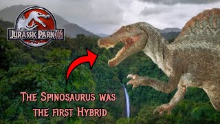 Jurassic World Lore Theory  The JP3 Spinosaurus was the first hybrid  jurassicworld theory lore [upl. by Chenay]