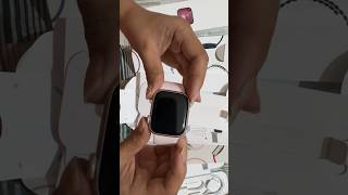 Apple Watch series 9 Pink Unboxing 😍💖 [upl. by Tterrej691]