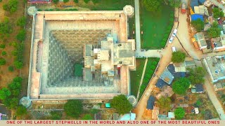 Chand Baori Aerials  Abhaneri village of Rajasthan  largest stepwells in the world most beautiful [upl. by Barnie813]