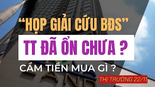 HỌP quotGIẢI CỨUquot  BĐS TĂNG ĐẾN BAO GIỜ  THỊ TRƯỜNG ỔN CHƯA   TOP CP CÒN ĐIỂM MUA [upl. by Freudberg954]