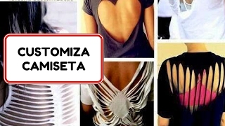 CUSTOMIZA TUS CAMISETAS  REMERAS [upl. by Perdita]