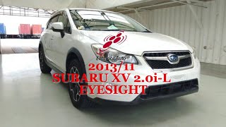 201311 SUBARU XV 2 0i L EYESIGHT 289987 [upl. by Ayekat232]