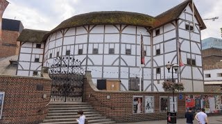 Places to see in  London  UK  Shakespeares Globe Theatre [upl. by Annahtur]