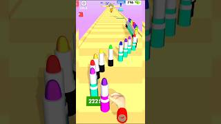 Genius Lipstick Stack Run 8 games funnygame shortsfeed gameplay shortsvideo [upl. by Helsa]