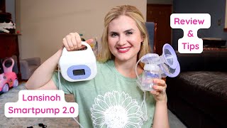 Lansinoh Smartpump 20 Breast Pump Review And Tips [upl. by Dusen]