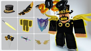 15 FREE YELLOW ITEMS ROBLOX NEW 2024 [upl. by Susannah]