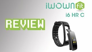 IWOWN Fit i6 HR C  Pulsera de Actividad  Review [upl. by Anelaf418]