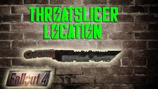 Fallout 4  Throatslicer Location  Nuka World DLC [upl. by Assetak]