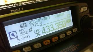 Yaesu FTM100DE WiresX on GB3WF de M0SGS [upl. by Tsenrae]