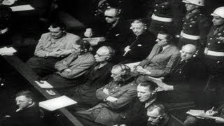 HD Stock Footage WWII  Nuremberg Trials Crimes Against Humanity Reel 7 [upl. by Fogarty]