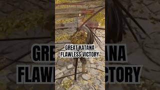 Great Katana flawless victory  Elden Ring PvP eldenring eldenringpvp foryou gaming shorts [upl. by Arvo988]