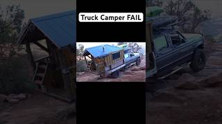 Truck Camper FAIL  The Dumbest Thing I’ve Ever Done in my Truck Camper fail ford fullsend [upl. by Sirapal]