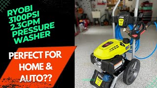 Ryobi 3100PSI 23GPM Pressure Washer  Good for Home and Auto Unboxing and honest review ryobi [upl. by Katti963]