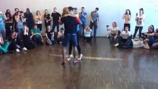 Morenasso amp Anais Kizomba WS  Frankfurt Salsa Festival 2014 [upl. by Marylee]