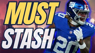 13 MUST STASH PLAYERS AT RUNNING BACK IN DYNASTY DEEP STASHES  2024 Dynasty Fantasy Football [upl. by Reames]