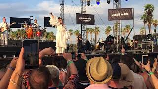 Jessie Ware quotSay You Love Mequot live at Coachella 2018 [upl. by Yecnahc50]