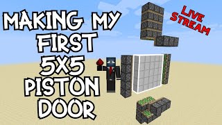 Making My First 5x5 Piston Door [upl. by Eetsim]